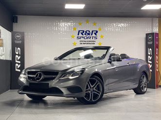 mercedes-benz clase e cabrio e 220 cdi blue be elegance
