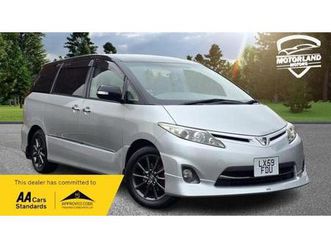 2010 toyota estima areas 2.4l petrol auto 7 seats 5 dr petrol automatic