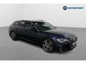2023 audi a6 40 tdi quattro s line 5dr s tronic [tech pack] estate diesel automatic