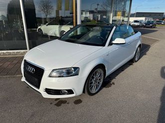 audi a3 cabriolet s line sportpaket / plus motor neu