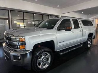 2018 chevrolet silverado 2500 hd double cab lt pickup 4d 6 1/2 ft v8,