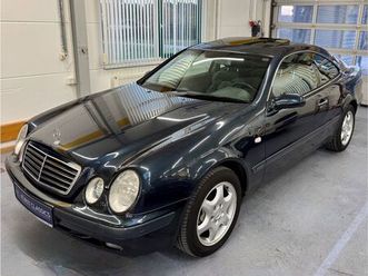 mercedes clk 430 elegance xenon shd leder 57.tsd km w208