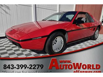 1986 pontiac fiero 2d coupe