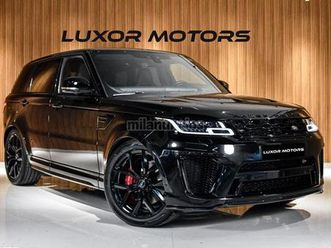 land-rover - range rover sport 5.0 v8 sc 423kw 575cv svr