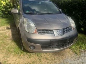 nissan note bj 2006 benzin schaltwagen kli...