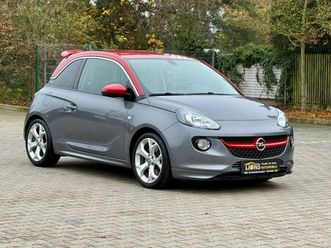 opel adam s/tüv neu/shz/lhz/scheckheft/1hand/klima/