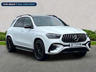 3.0 gle53 biturbo mhev amg night edition (premium plus) spds tct 4matic+ euro 6 (start/stop) 5dr (7 seat)