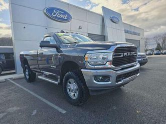 2021 ram 3500 big horn regular cab 4x4 8' box