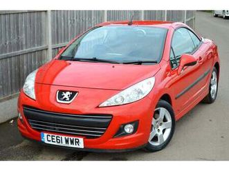 2011 peugeot 207 1.6 vti sport 2dr auto convertible petrol automatic