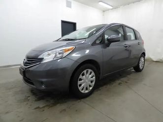2016 nissan versa note s, auto, a/c, jamais accidenté, bas km!!!