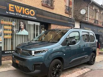citroen berlingo max 1.5 bluehdi 130 ch et8 ilot centrale siège chauffants camera garantie 12 mois