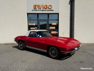chevrolet corvette sting ray cabriolet v8 327ci boite manuelle 4