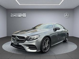 e 350 d coupé amg line 4 matic 9g-tronic