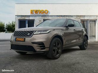 land rover range rover velar 2.0 d180 s r-dynamic 4wd bva8 2eme main- vehicule francais-terrain response- camera av-ar- car play+
