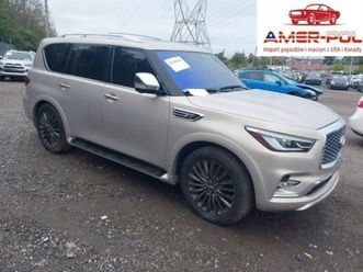 infiniti qx80 sensory 2022 5.6l 5.6 benzyna 400km