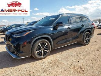 toyota highlander xse 2021 3.5l 3.5 benzyna 295km