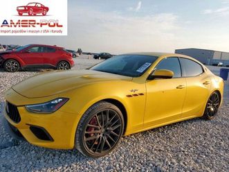 maserati ghibli trofeo 2022 3.8l 3.8 benzyna 580km