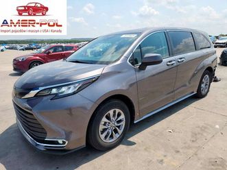 toyota sienna xle 2022 2.5l 2.5 hybryda 245km