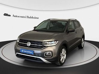 volkswagen t-cross 1.0 tsi advanced 115cv del 2020