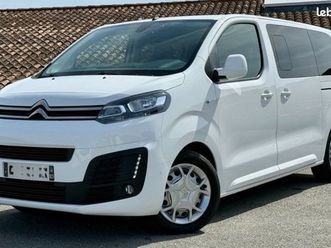 citroen spacetourer jumpy 2.0 bluehdi 180ch m 8 places eat8 carplay regulateur gps ++ grand entretien neuf