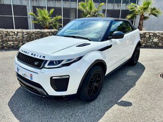 land rover range rover evoque (2) cabriolet td4 180 ch 10 cv hse dynamic bva