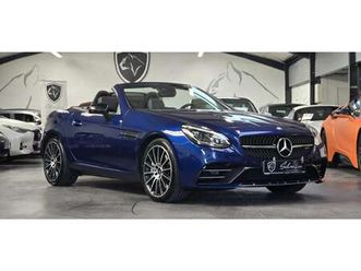 slc 43 amg 9g tronic bleu manufaktur / historique mercedes