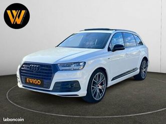 audi sq7 4.0 v8 tdi bi-turbo 435ch quattro 57k d'options 2ème main tva récupérable 45000 ht