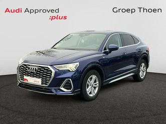 audi q3 sportback 35 tfsi 150pk s tronic s line keyless / full led / verw. zetels