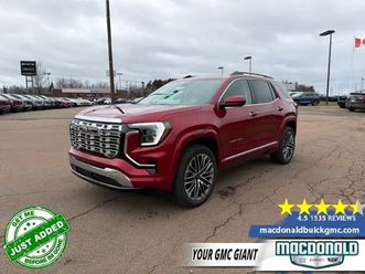 2026 gmc terrain denali - leather seats - $382 b/w