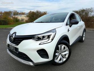◊ renault captur 1.6l hybride 145 business bva/1°main/camera/gps/carplay/entretien renault