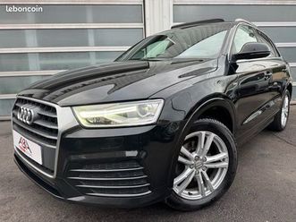 audi q3 2.0 tdi 150ch quattro s line s tronic 4x4 / toit ouvrant / cuir / led / gps