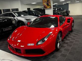 ferrari f488 gtb v8 670 cv lift carbon volant led exceptionelle f 488 rosso corsa loa 1 730,10 euros / mois