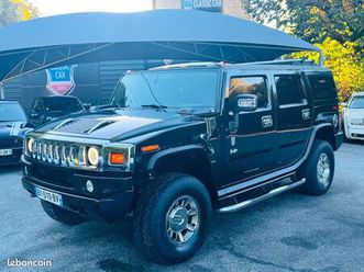 hummer h2 6.0 v8 325 cv / origine france / immat france / e85 ethanol / tva