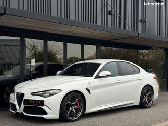 alfa romeo giulia ii quadrifoglio 2.9l v6 510 cv français freins céramique