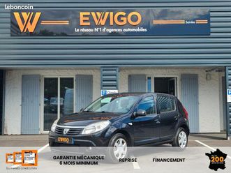 dacia sandero 1.5 dci 75 black line distribution faite a 160'000 km
