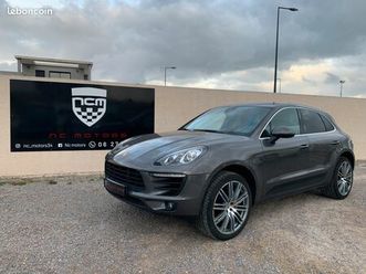 porsche macan s 3.0 tdi v6 258 cv awd boite pdk - intérieur gris quartz, porsche entry drive, camera, pdls, sono bose..