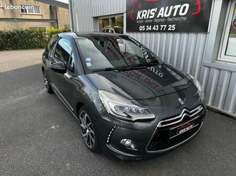 citroën ds3 1.6 thp 165 cv sport chic 2eme main airbag changé