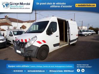 renault master l3h2 dci 145 équipé porte latérale x2 / attelage / habillage bois / ...