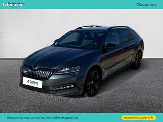 skoda superb combi 1.4 tsi phev 218ch sportline dsg6 euro6d-t evap 8cv