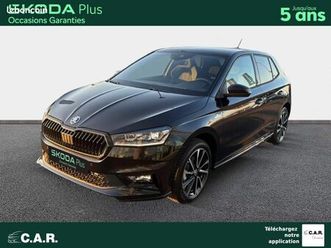 skoda fabia 1.0 tsi 116 ch evo 2 dsg7 monte-carlo