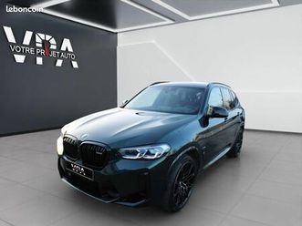 bmw x3 m competition 510 ch • toit panoramique sièges ventilés freins carbone phares laser affich...