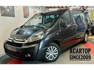 citroën jumpy multispace/l2h1/8places/1ere main/carnet d’entretien complet/double porte coulissante/très propre