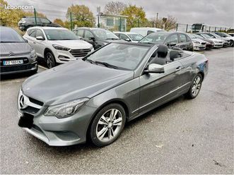 mercedes classe e iv (2) cabriolet 200 executive bva7