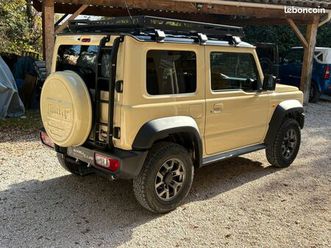 jimny pack bva boite auto 4 places 43800 kms treuil échelle barres de toit cache roue type classe g garantie 12 mois easy