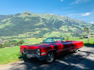 wunderschöner cadillac de ville cabriolet mit veteran mfk