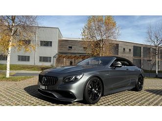 s 63 amg cabriolet 4matic speedshift mct