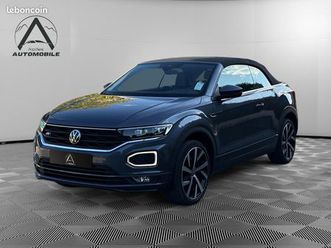 volkswagen t-roc cabriolet 1.5 tsi r line dsg7/apple carplay/sièges chauffants /virtual cockpit