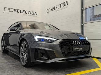 a5 sportback 2.0 tfsi s-line s-tronic*5j gar 2xs-line s-sitze black-pack laser massage navi+ cam 20*