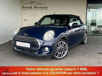 mini cabrio cooper 136ch edition greenwich bva7 euro6d-t
