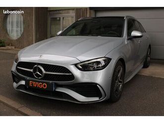 mercedes-benz classe c break 2.0 220d 200 amg line - 1ere main - entretien mercedes - tete haute + toit ouvrant